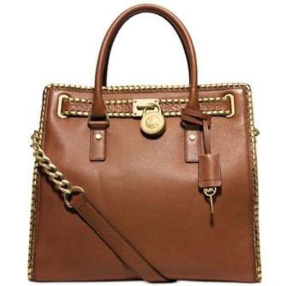 Michael Kors Handbags - Michael Kors Whipped Leather Hamilton North